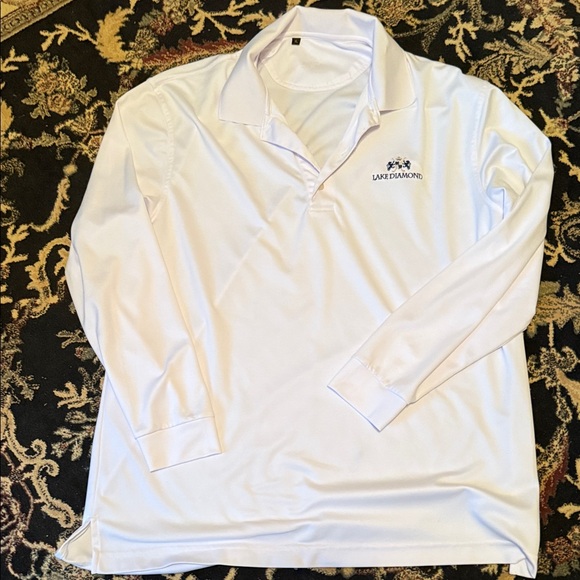 Golf Pro Other - White Men's Long Sleeve Golf Shirt